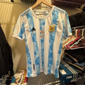 Adidas Argentina Soccer Jersey Small
